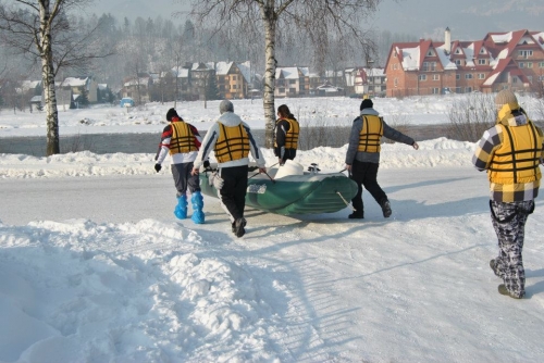2012 - Zimný splav Dunajca - 4.ročník Pieniny Sport Centrum