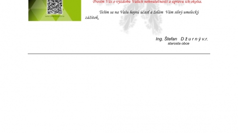 Pozvánka na ZFS - 49. ročník